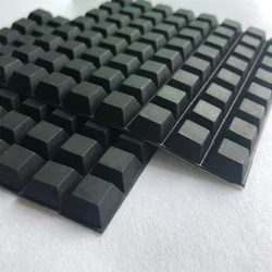 20x20x8mm Rubber Bumper Stop Non-slip Self-Adhesive Feet Door Buffer Pad For Home Furniture Accessories