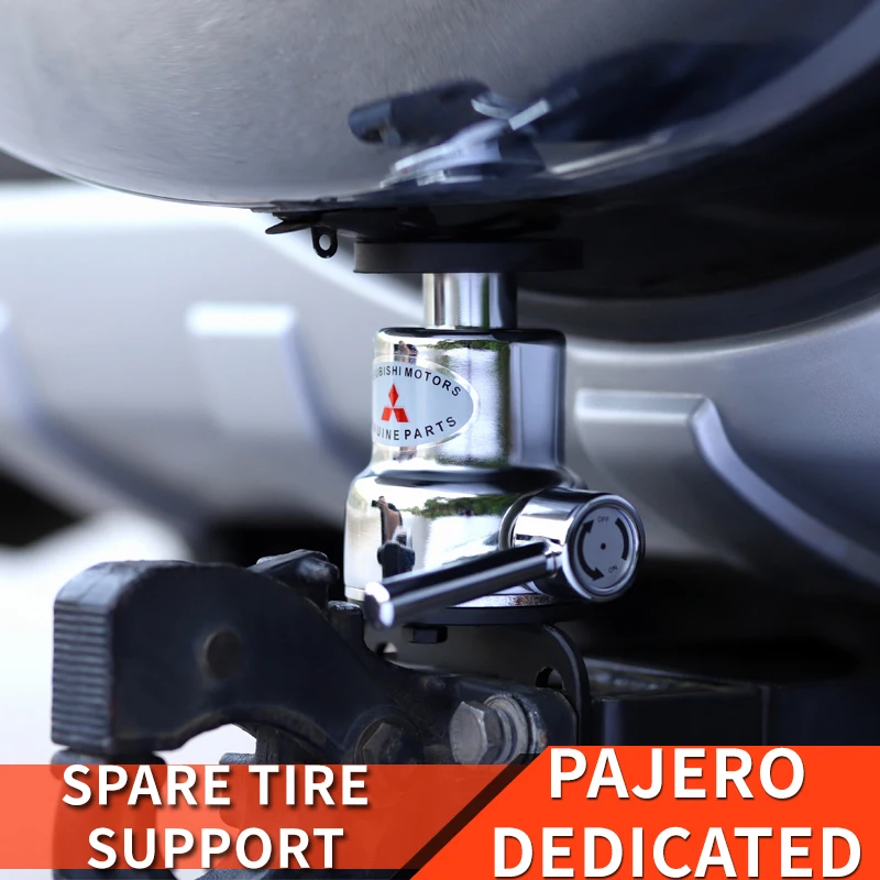

For Mitsubishi Pajero accessories v73v75v77v87v93v95v97v98 Spare tire support Top tire machine Pajero io Full Pinin Montero