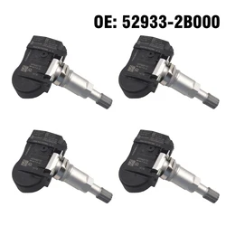 4PCS Car Tire Pressure Monitor Sensor TPMS 433MHZ  529332B000 for Hyundai SantaFe Santa Fe 2009 2010 2011 2012