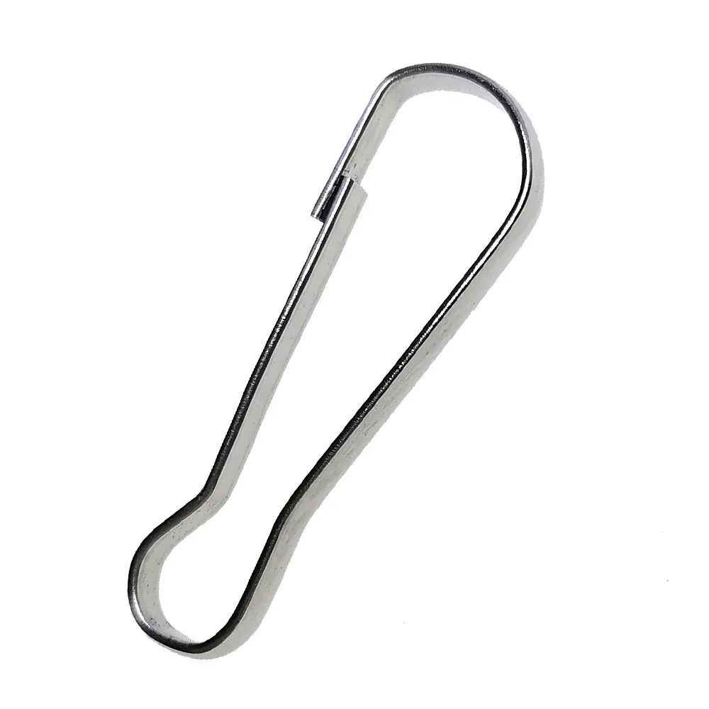 20Pcs stainless steel Camping Backpack Keyring Hook Kayak Boat Flag Pole Clip Belt Keychain Snaps Attachment