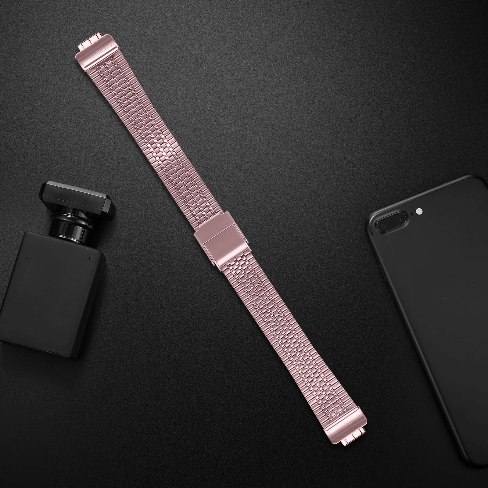 Stainless Steel Strap for Fitbit inspire / inspire hr Smart Bracelet Correa Seven-beads band for fitbit inspire 2 accessories image 6