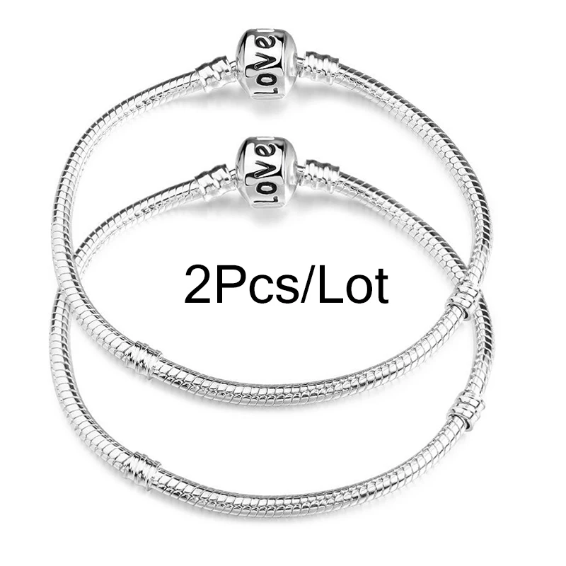 BAOPON 2 Teile/los 3MM Runde Geflochtene Pu Leder Charme Armbänder Für Frauen Passt DIY Perlen Marke Armbänder Schmuck Dropshipping