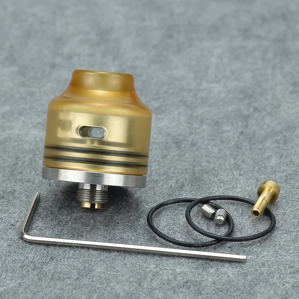 Wasp Nano RDA 22mm atomizador de cigarrillo electrónico de bobina única rda 510 rosca tanque Vape atomizador con BF Squonk para sob v2 mod vs Drop RDA