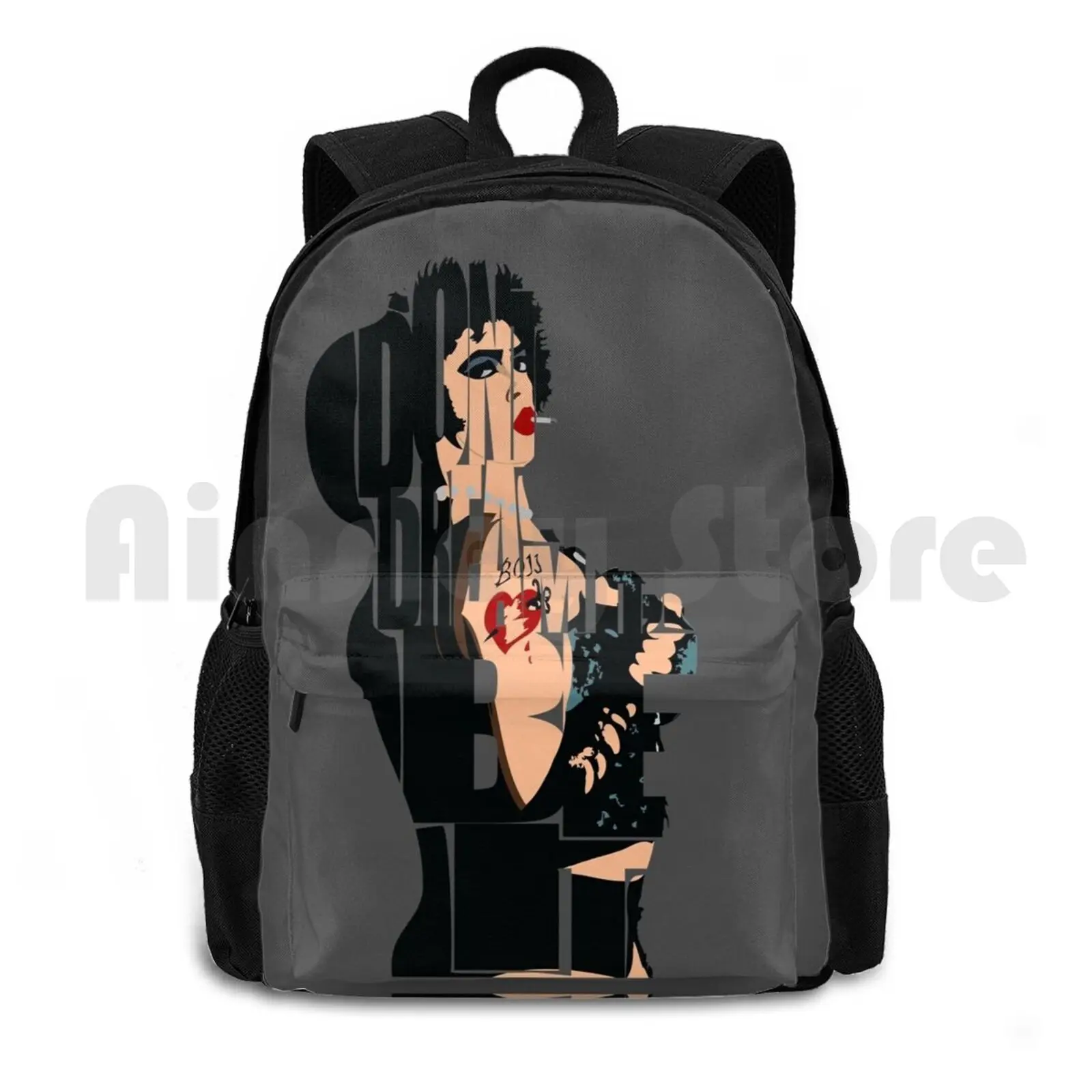 Dr. Frank N. Furter Outdoor Hiking Backpack Waterproof Camping Travel Dr Frank N Furter Trhps Horror The Horror Picture Show