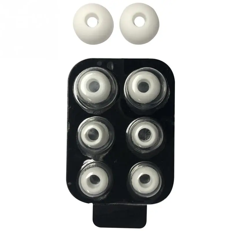 4 Pairs/set In Ear Noise Isolated Soft Anti Slip Removable Earbuds Tip With Box Spared Silicone Replacement For Beats Power3