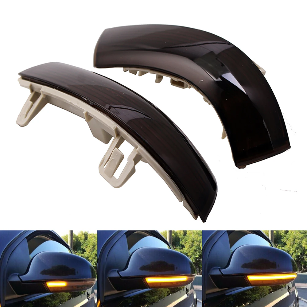 

Pair LED Side Wing Dynamic Turn Signal Light For Volkswagen VW GOLF 5 Jetta MK5 Passat B5.5 B6 EOS Rearview Mirror Indicator