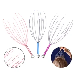 1Pc Anti-stress Pain Relief Octopus Head Scalp Neck Stress Release Relax Massage Claw Head Body Massager
