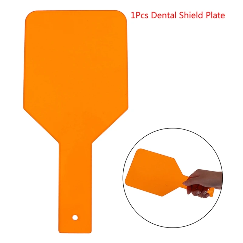 Dental Light Curing Shield Handheld Eye Protective Plate Board Teeth Whitening Tools Oral Care Products Reusable