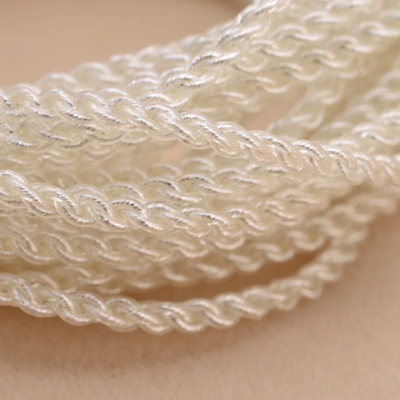 7N Nguyên Chất Đơn Tinh Thể Hạt Đồng 0cc 4 Dây Dệt Tự Làm Dây Tai Nghe 28 Core