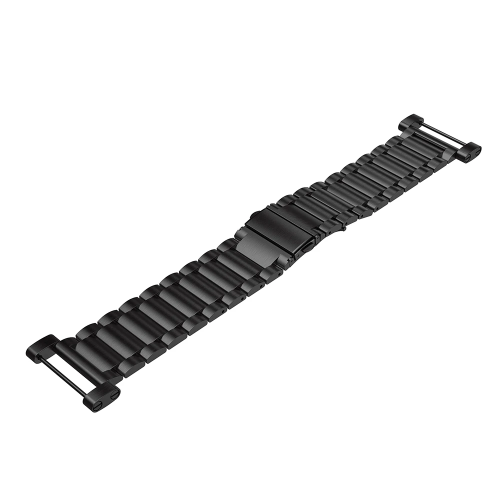 Stainless Steel Replacement Watch Band for Suunto Core Metal Watch Strap 3beads Black Silver Men\'s Women\'s Wrist Bracelet W Tool