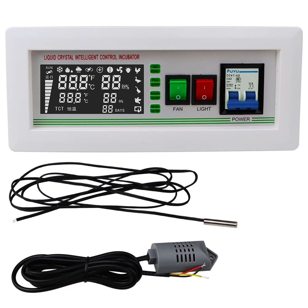 XM-18SD Multifunction Incubator Controller Automatic Temperature Humidity Controller For Chicken Duck Goose Egg Hatching 30% off