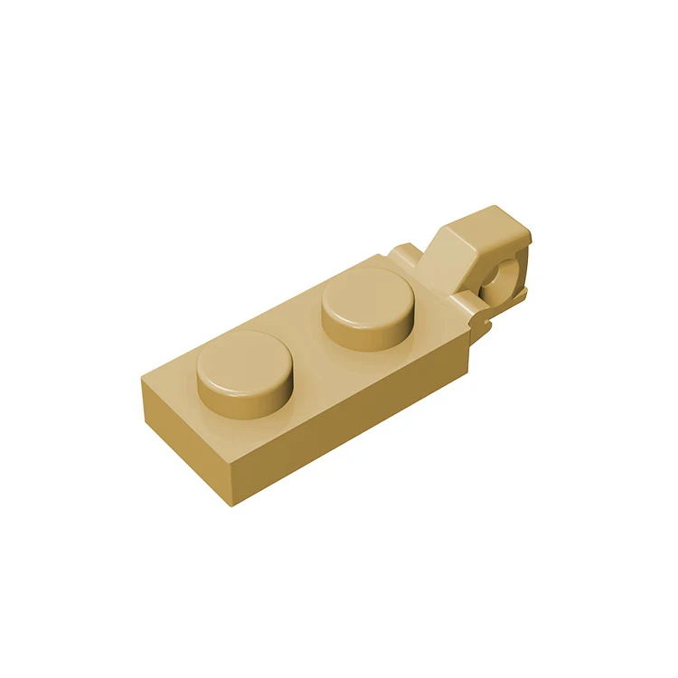 

10pcs Compatible MOC Brick Parts 44301 Hinge Plate 1 x 2 Locking with 1 Finger On End Building Block Particle DIY Kid Toy Gift