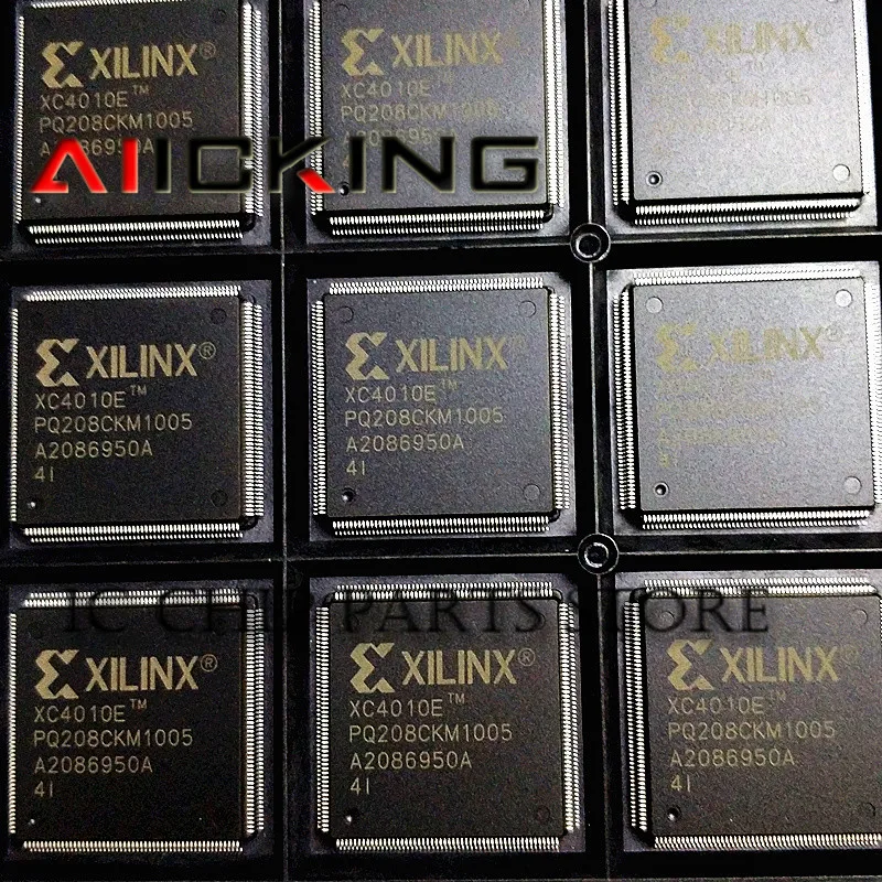 Free Shipping 2/PCS XC4010E-4PQ208I FQFP208 integrated  XC4010E-4PQ208I (4I)  IC chip