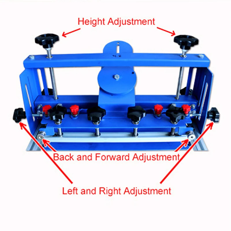 Precision Fine-tuning Fingerprint Screen Printing Station SPE-3XWT280 Manual Screen Print Machine Hand Printing Screen Tools