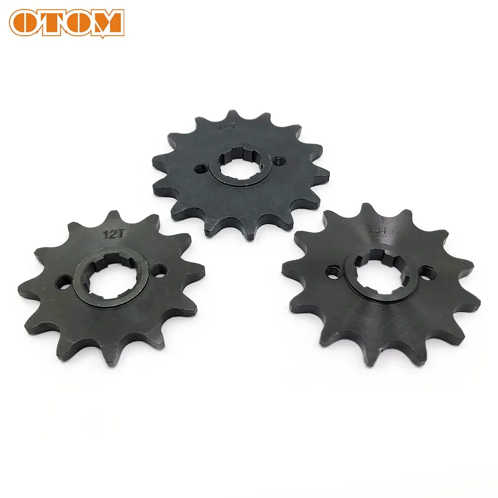 Motorcycle Engine Front Sprocket 12T 13T 14T 16T Transmission Chain Wheel Tooth Fit 428 520 Chain For HONDA CRF230L XR230 SL230