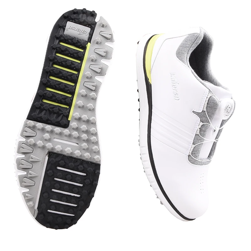 Golf Shoes Men Waterproof Sports Shoes Knobs Buckle Shoe Mesh Lining Breathable Slip Resistant Sneakers For  Outdoor