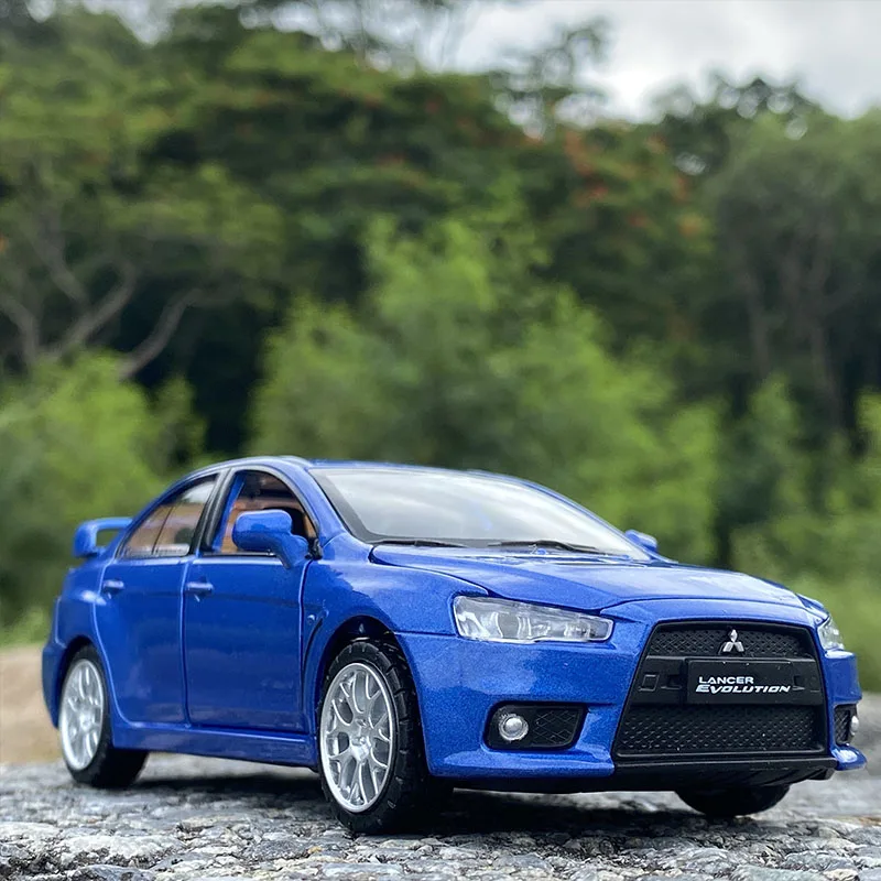 1:32 Mitsubishis Lancer Evolution X10 Alloy Racing Car Model Diecast Metal Toy Vehicle Car Model Simulation Collection Kids Gift