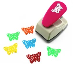 5cm Butterfly Size Punches Large Craft Decorative Hole Punch Beautiful Puncher Hand Metal Machine Punching Paper Card Tool