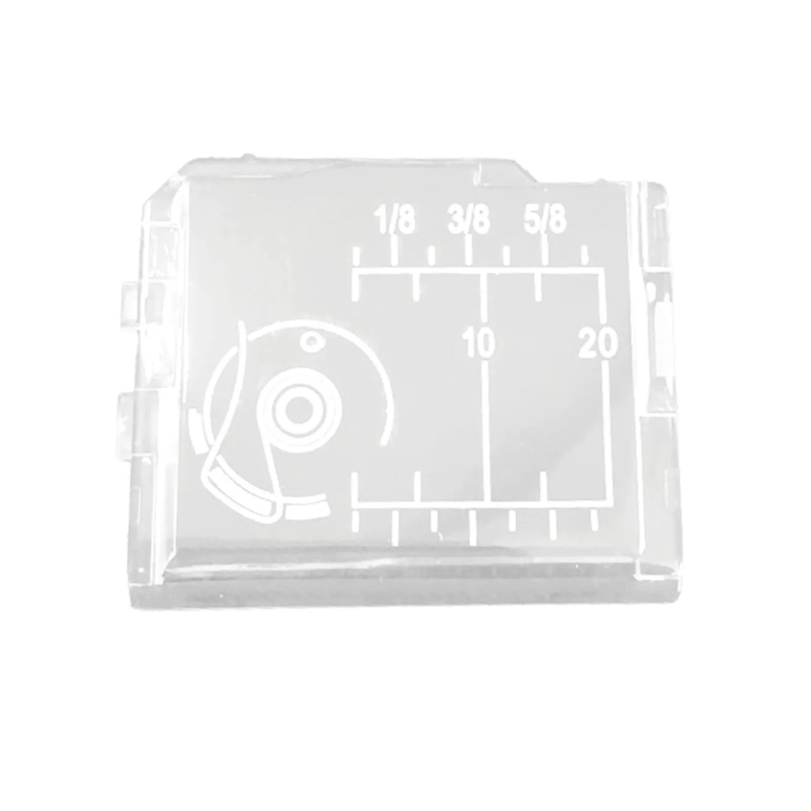 1pc Sewing Machine Cover Plate Clear Plastic Door Goes Needle Plate Bobbin Cover Janome/Newhome/Husqvarna/Babylock/Elna/KENMORE