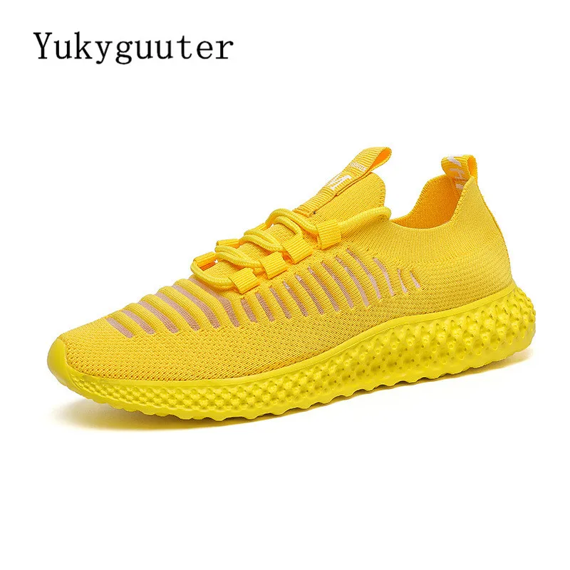 

Women Sneakers Running Shoes Outdoor Sports Breathable Mesh Summer Fashion Boots Knit Upper Female Walking Jogging Lace Up