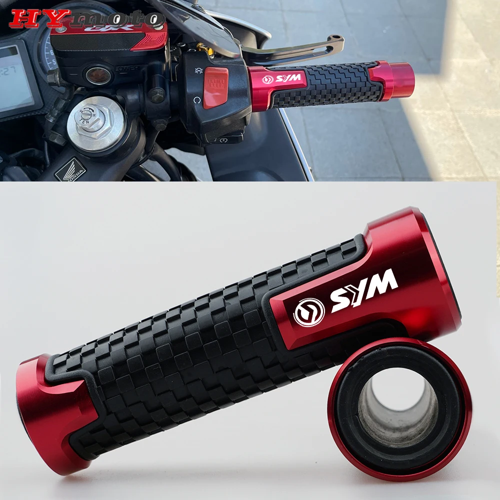 Universal For SYM High Quality Motorcycle CNC Accessories Anti-skid Handlebar Handle Bar Grip GTS125 GTS300i RV250 GTS 125/300i