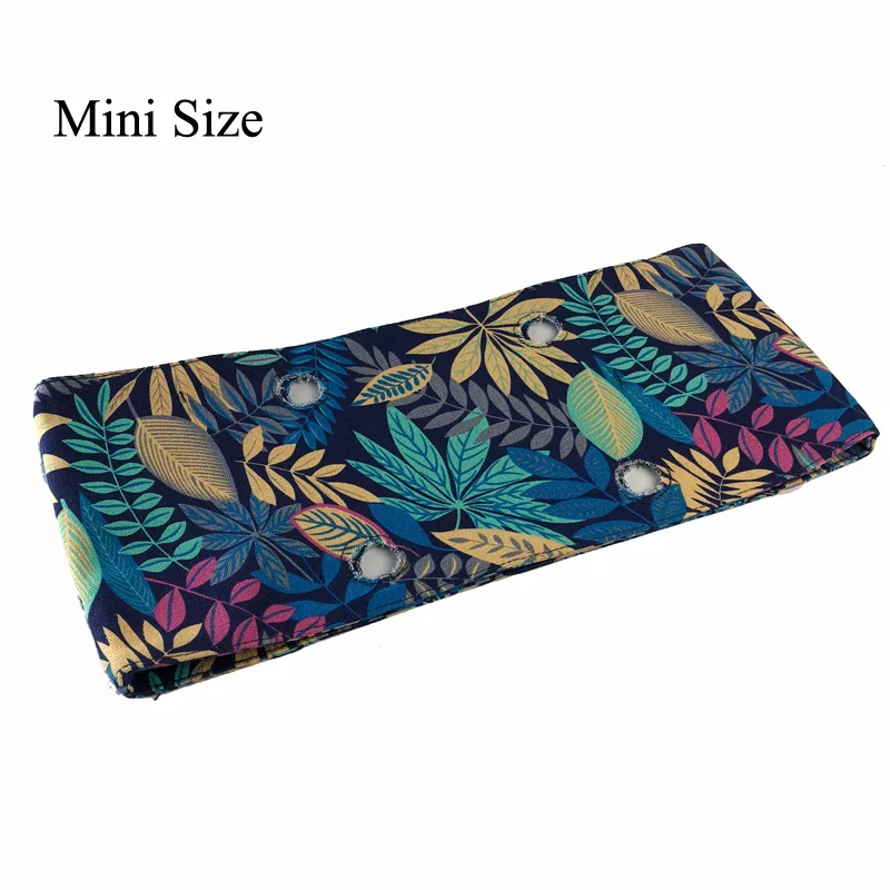 Floral Fabric Trim cotton fabric Thermal Plush  Fit for  Classic Mini  O bag Obag handbags EVA Women handbag Accessories