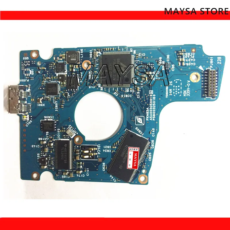 

USB 3.0 Mobile Hard Disk PCB Board G003250A for Toshiba MQ01UBD100 MQ01UBD075 MQ01UBD050 500G 750G 1TB 2TB