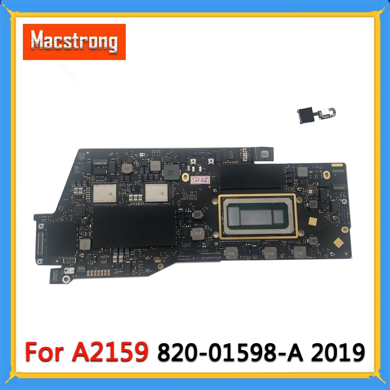 

820-01598-A A2159 Motherboard for MacBook Pro 13" A2159 Logic Board 1.4GHz 8GB 256GB 2019 Year