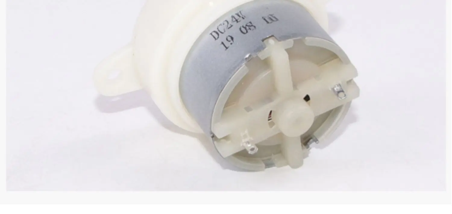 JS40 DC moteur à engrenages 12V 24V 10 tr/min muet en plastique Nylon engrenage Micro basse vitesse Mini électrique petit moteur moteur électrique à courant continu