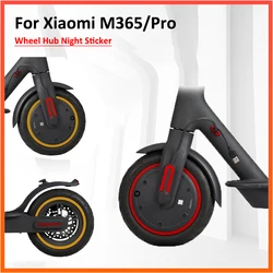 M365 1s E-Scooter Wheel Hub Protective Reflective Sticker For Xiaomi Pro Electric Scooter Wheel Sticker Parts