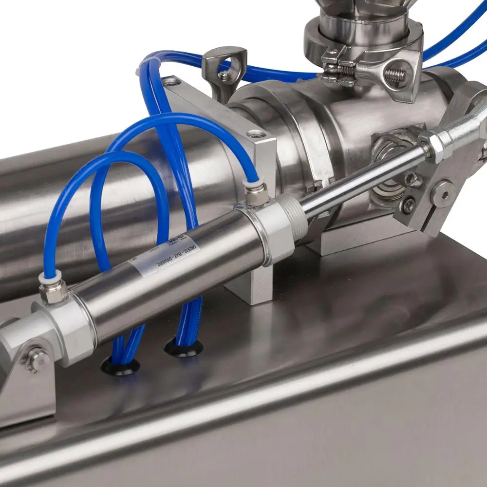 Liquid Filling Machine วางเครื่องบรรจุขวดบรรจุของเหลวขนาด1ลิตรสบู่ Sanitizer เครื่อง