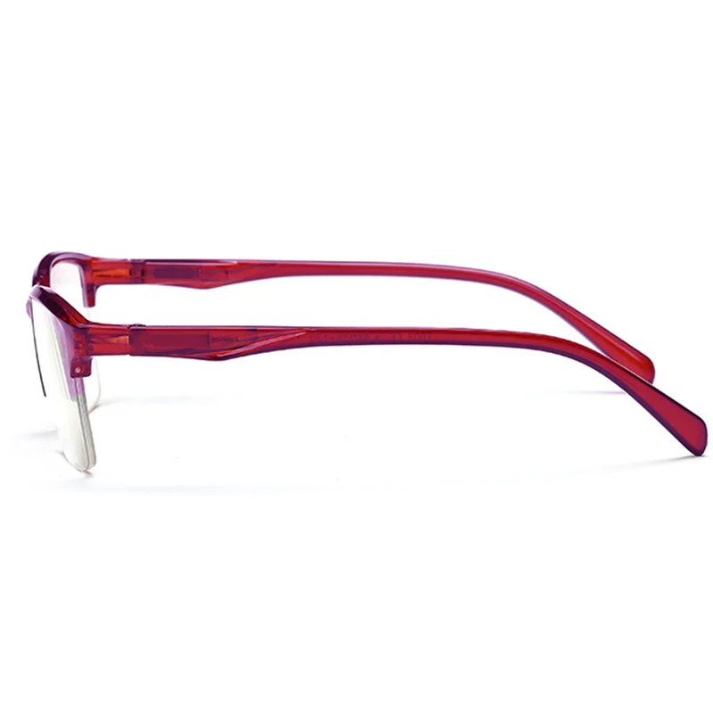 Black Half Frame Reading Glasses Anti-fatigue Eyeglasses magnifier +0.75 +1.0 +1.25 +1.75 +2.0 +2.25 +2.75 +3.25 +3.5 +4.0