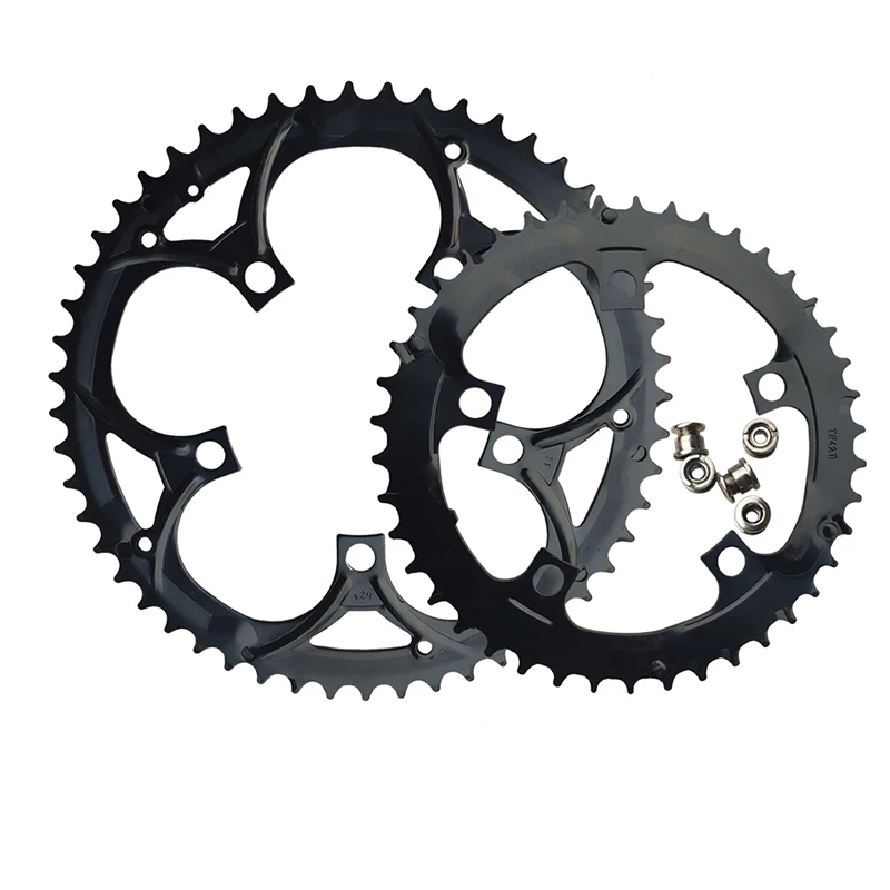 42T 52T 110BCD Road Bicycle Chainwheel Single Speed Steel Chainring Five-nails Sprocket Wheel Chain Wheel Crank Bike Accessories