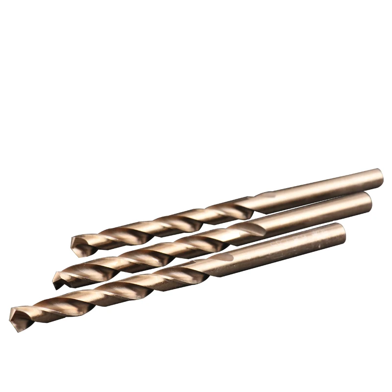 10PCS 1.0mm-8.0mm M35 HSS-CO punta da trapano al cobalto s HSS punta da trapano per utensili per la lavorazione del legno in metallo in acciaio inossidabile (1/2/3/4/5/6/8mm)