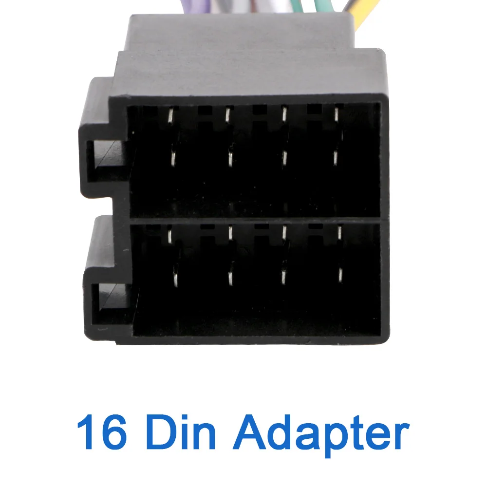 Auto Zubehör Universelle Männliche ISO Stecker Stecker Antenne Stereo Kabel Harness Power Adapter Auto Ersatz Radio Draht