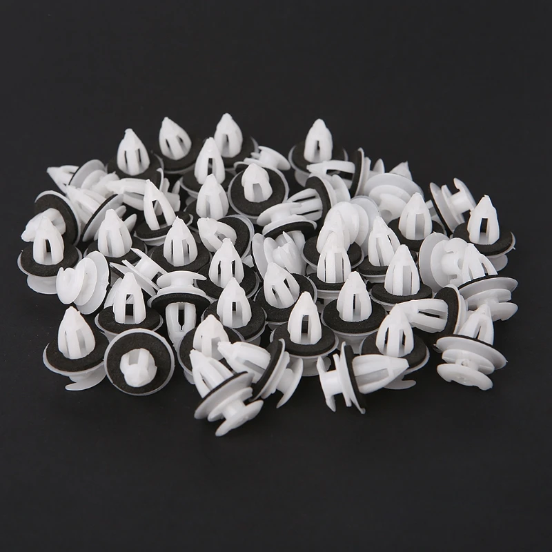 50PC/Bag Door Panel Clips With Seal Ring for bmw E34 E36 E38 E39 E46 M3 M5 Z3 X5 T3EF