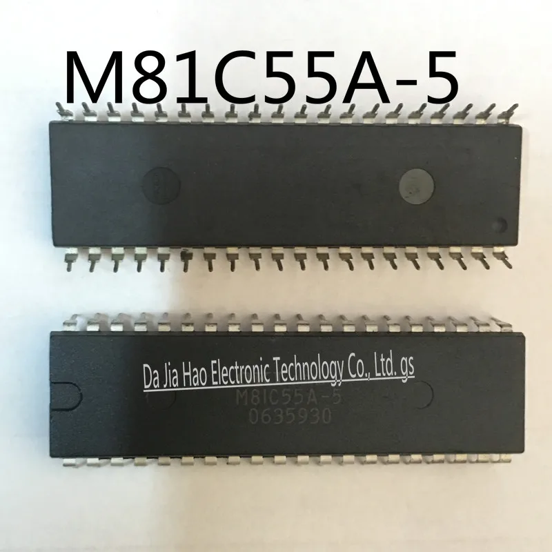

Новый оригинальный одночиповый микрокомпьютер M81C55A-5 M81C55 dip -40, 1 шт.