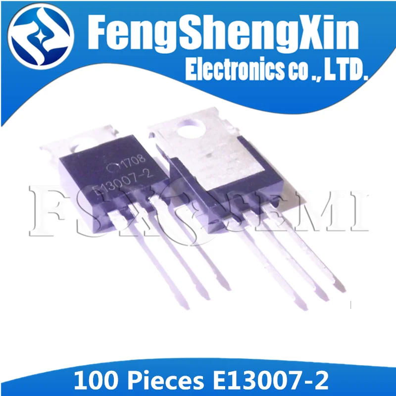 100pcs/lot FJP13007 TO220 MJE13007 J13007 J13007-2 E13007-2 Power Transistor