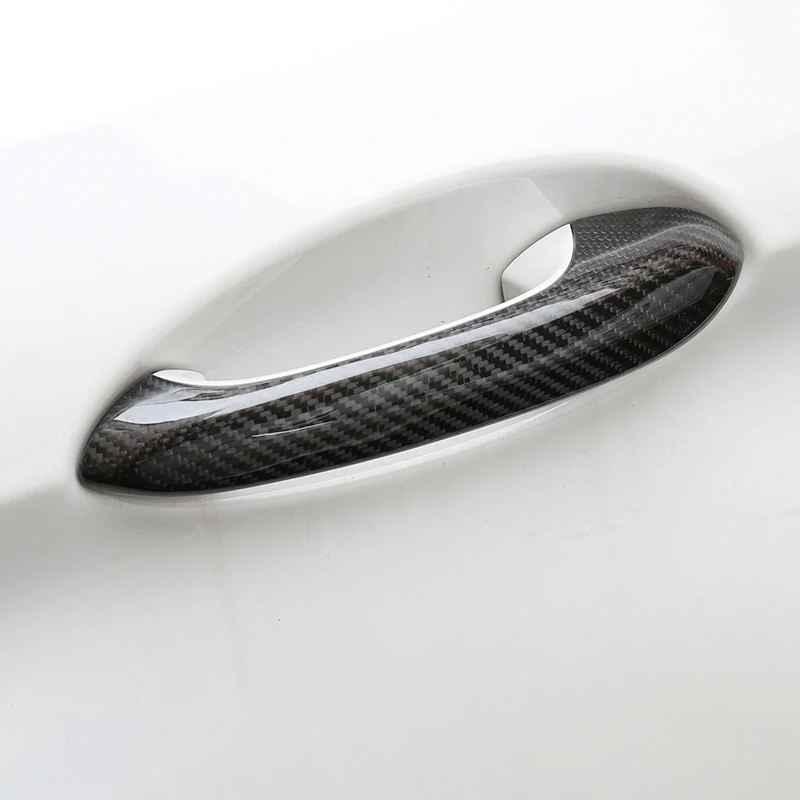 For BMW 1 3 5 6 8 series X3 iX3 X4 X4M X5 G05 X7 G07 Z4 G29 M5 Car carbon fiber door handle sticker Door handle decoration