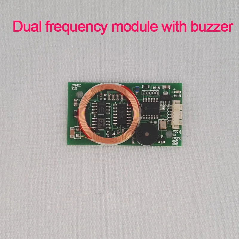 

Двухчастотный модуль считывания карт V1.2 WG26 34 UART IC ID Buzzer для 7941D2