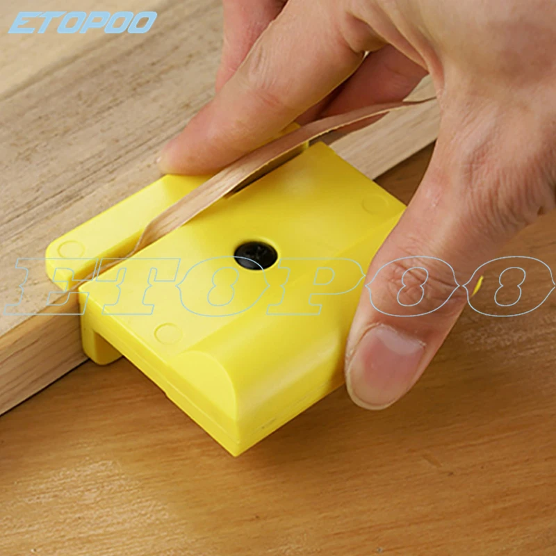 Double Edge Trimmer Banding Machine Set Woodworking Wood Work Trimming Carpenter Hardware Tools + 2PC Blades