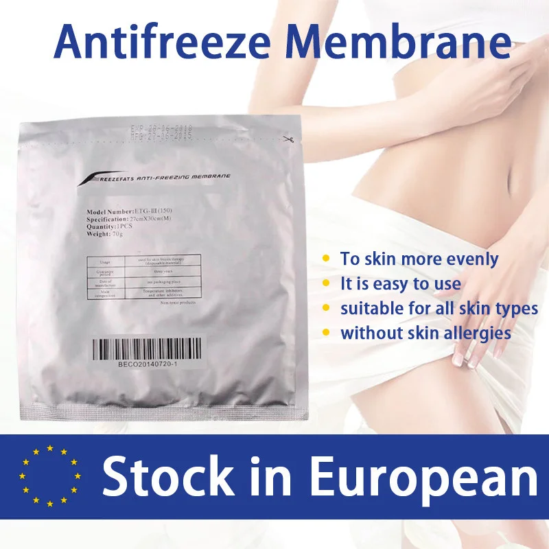 High Quality Cryo Fat Freezing Membrane Anti-Freezing Anti Freeze Pad 50Pcs 27*30Cm 34*42Cm For Therapy Clinical