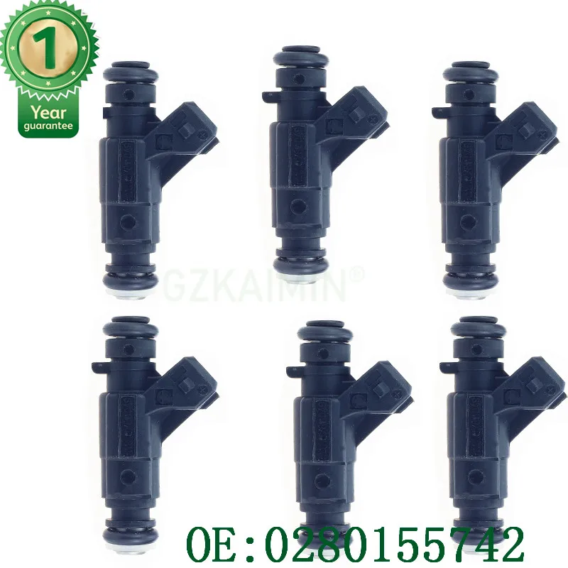 

6PCS 0280155742 A112780049 12633011102 Fuel InjectorS injection nozzle for MERCEDES-BENZ SL R129 W220