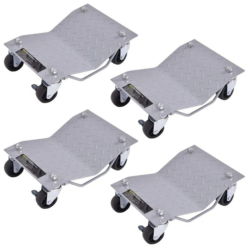 

2 PCs Car Moving Device Moving Device Property Trailer Moving Artifact Universal Wheel Motorcycle Moving Easy Car Moving Tool