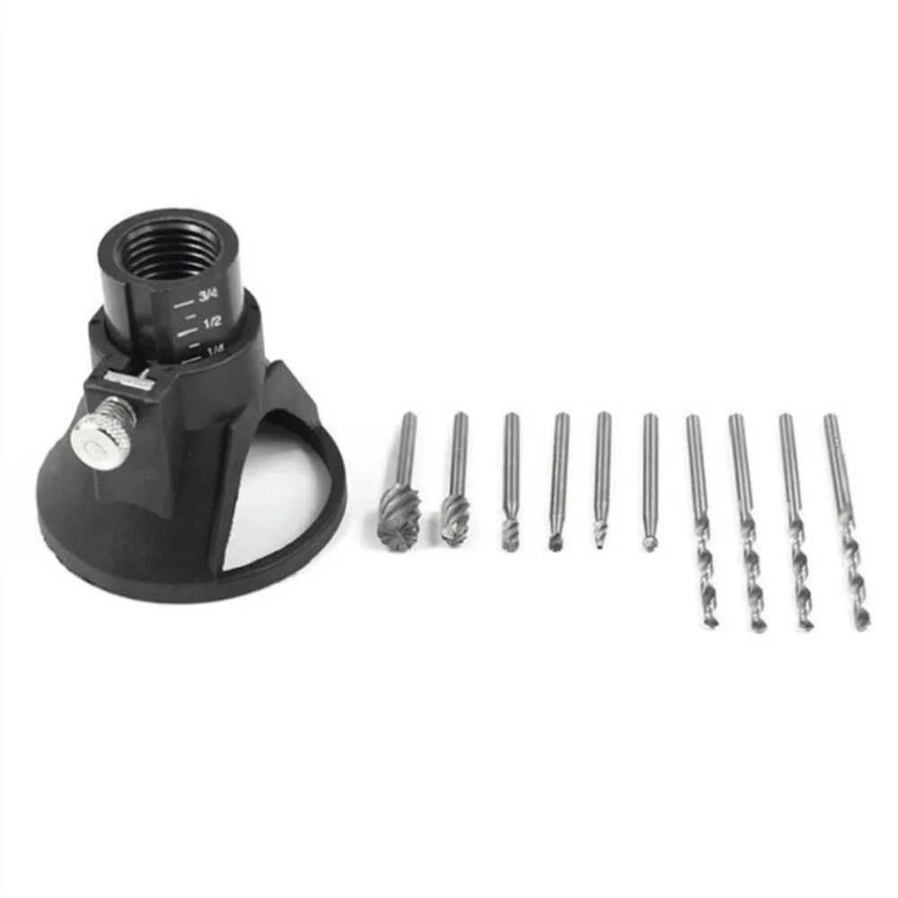 29/11 Pcs Rotary Multi-เครื่องมือเครื่องบดไฟฟ้า Locator เจาะ HSS Router เจาะ Setrotary Horn Cap เจาะชุด