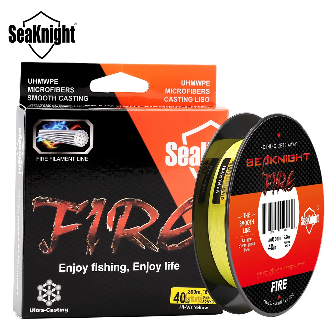 SALE! SeaKnight Brand FIRE Series PE Fishing Line 150M 300M Floating Line Ultra-Casting Strong 6-40LBS