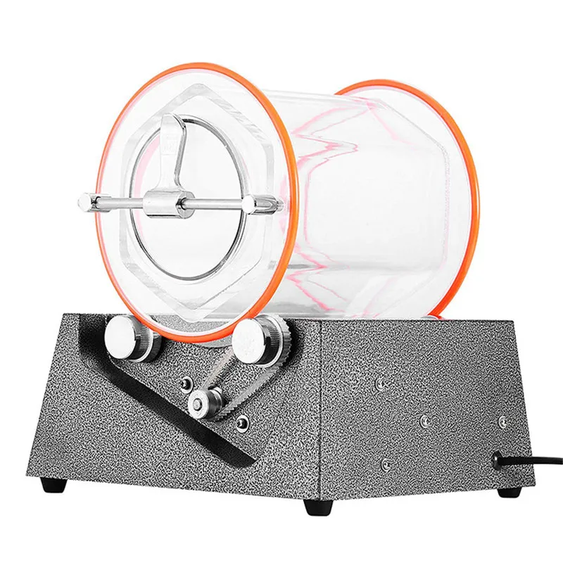 3kg Mini-Rotationspolierer, Trommelpoliermaschine für Schmuck, Steine, Münzen, Metall, Automatischer Trommelpolierer zum Glätten und Polieren – Detail 3