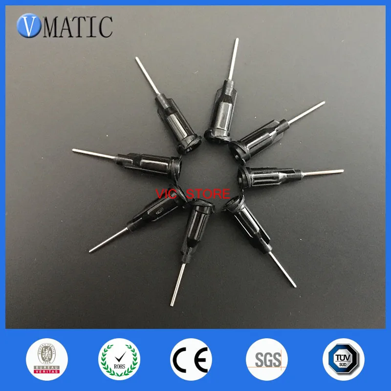 

Free Shipping Top Quality 19G Glue Dispenser Needles Black Color Dispensing Needles Dispense Syringe Needle 1/2 Inch