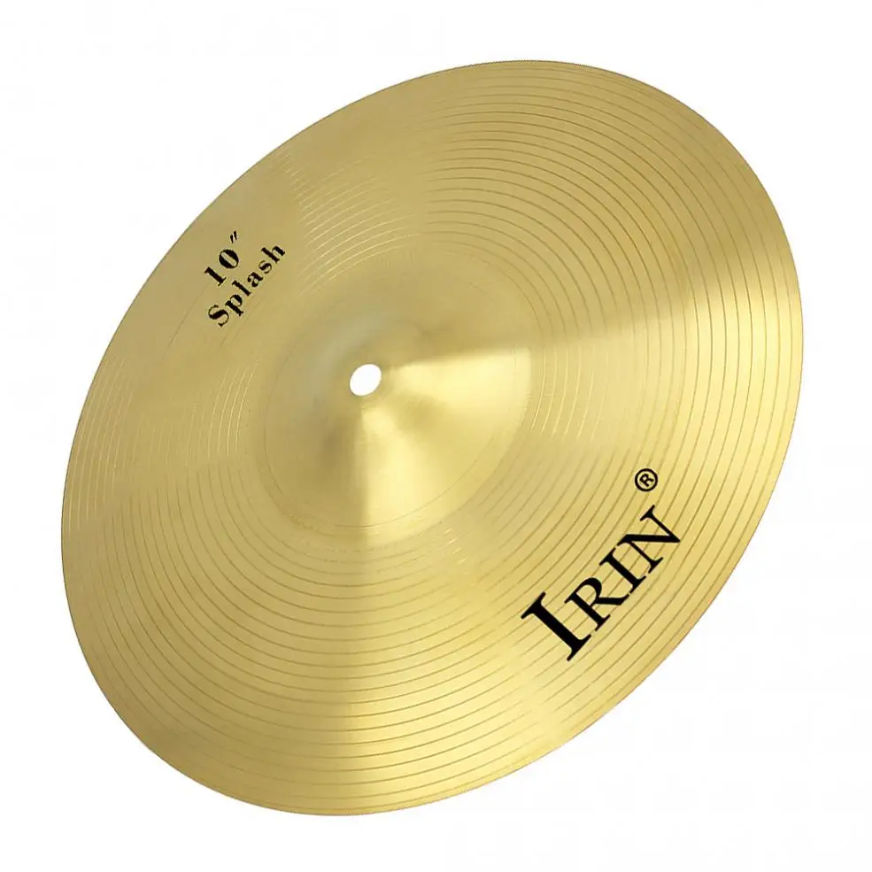 10 / 12 / 14 / 16 Inch Brass Alloy Splash Crash Cymbal Drum for Percussion Instruments Beginner / Professional Performance