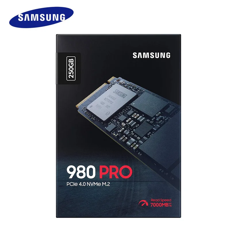 SAMSUNG SSD M.2 1TB 970 EVO Plus NVMe Internal Solid State Drive 980 PRO 250GB Hard Disk 980 Nvme 500GB HDD untuk Komputer Laptop